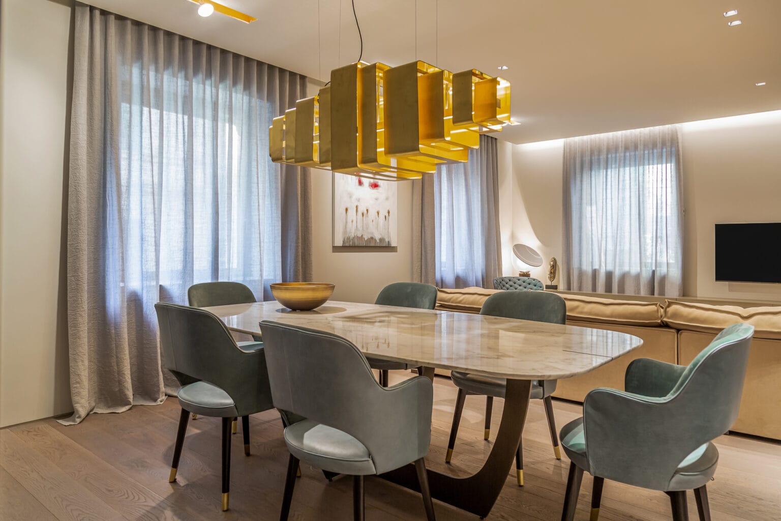 city apartment via Cappello Verona interior design lusso urban luxury Milano